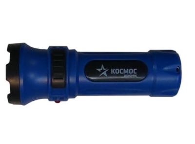 Фонарь аккумуляторный Космос KOCAcc102LED 2 режима 0,5Вт 300мАч прямая зарядка 220В 407408